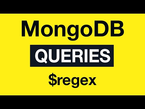 17 MongoDB Queries - $regex operator