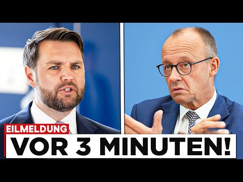 USA MELDET SICH! Merz kann es nicht fassen!