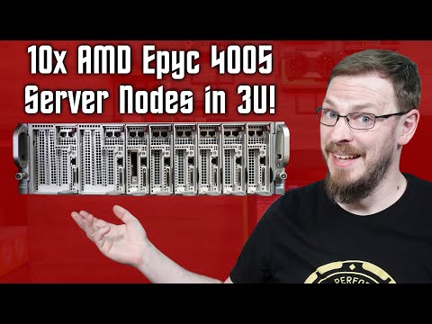 AMD Epyc 4005 is REALLY FAST! - Supermicro Microcloud