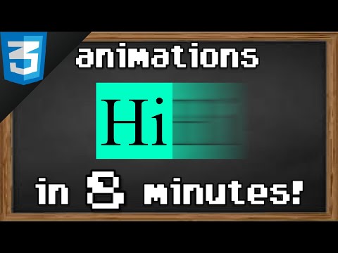 Learn CSS animation in 8 minutes ποΈ