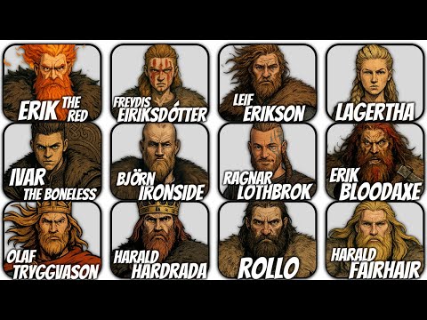 12 Deadliest VIKINGS in History [EXPLAINED]