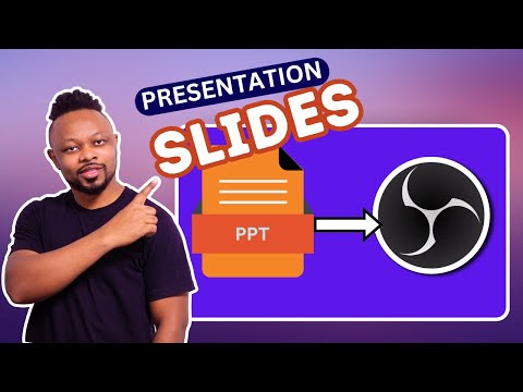 How to Run SLIDES in OBS for Online Webinars and Presentations