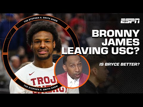 STEPHEN A.'S HOT TAKE ♨️ Bryce James is BETTER THAN BRONNY JAMES? 👀 | The Stephen A. Smith Show