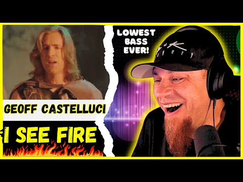 GEOFF CASTELLUCCI "I See Fire" - The Hobbit  // Audio Engineer & Musician Reacts