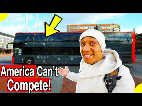 American Transport Can't Beat THIS Dutch BUS! | American Living in Europe