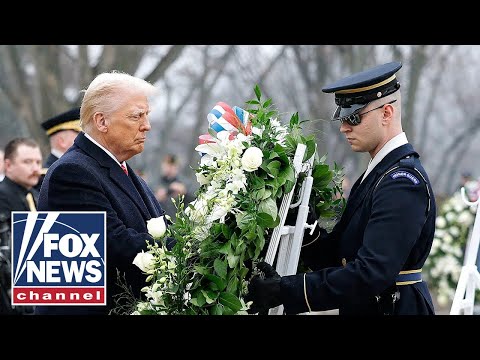 Trump speaks, honors America's fallen on Veterans Day