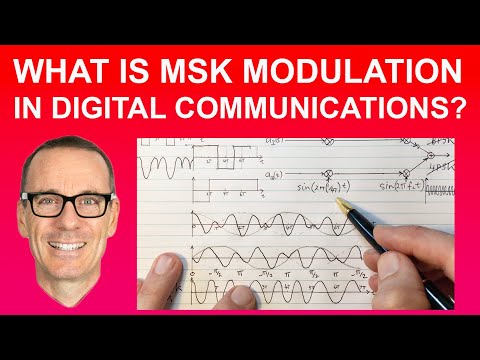 What is Minimum Shift Keyed (MSK) Modulation in Digital Communications?