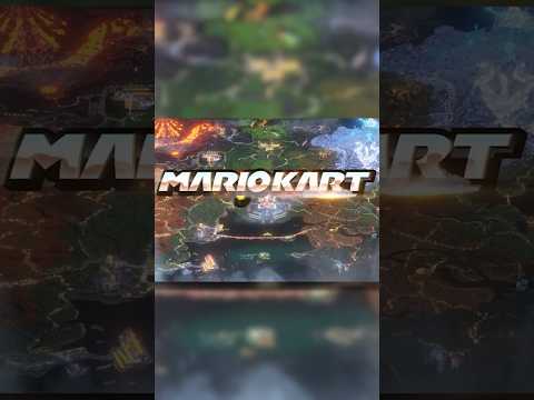 Every Track In MARIO KART WORLD #shorts #nintendo #mariokartworld #mariokart #mariokart8deluxe