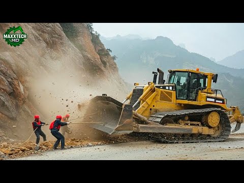 Jaw-Dropping Bulldozer Operator Skills Caught on Camera So Crazy You’d Think They’re Fake! #54