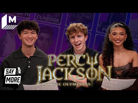 The 'Percy Jackson and the Olympians' Cast Drafts the Ultimate Capture-The-Flag Teams | Say More