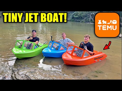 We Bought 3 Temu Jet Boats!!!