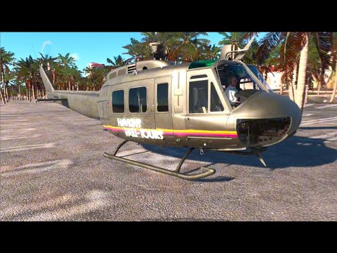 UH-1 Huey | VR Flight to Cars 'N Copters | MSFS 2024 | 4K 60FPS