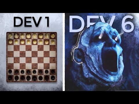 6 DEVS Make CHESS, but it's a HORROR Game!
