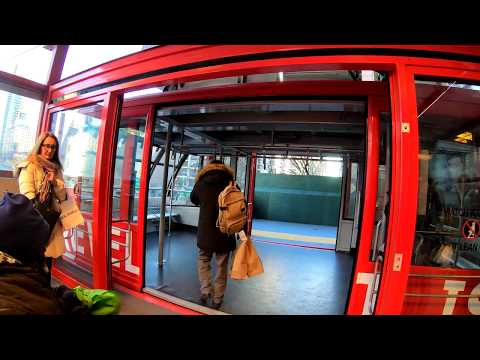 ⁴ᴷ⁶⁰ Roosevelt Island Tram POV from 2nd Avenue, Manhattan