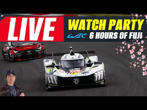 LIVE: WEC 6 Hours of Fuji 2025 Watch Party