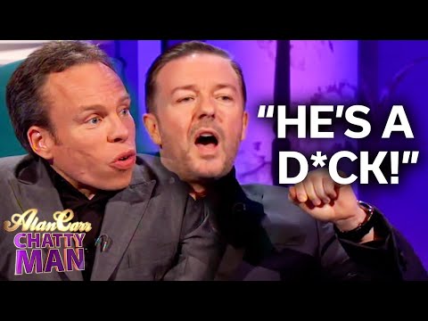 Warwick Davis & Ricky Gervais Working Together, The Real And Fake | Alan Carr: Chatty Man