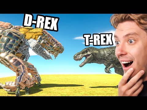 D-Rex vs Everyone in ARBS (Jurassic World Rebirth)