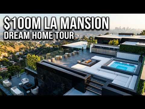 Touring the Most LUXURIOUS $100 Million Mansion in LA