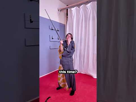 Behind the Scenes with the Cursed Sword Swordie! #vlog #behindthescenes #funny