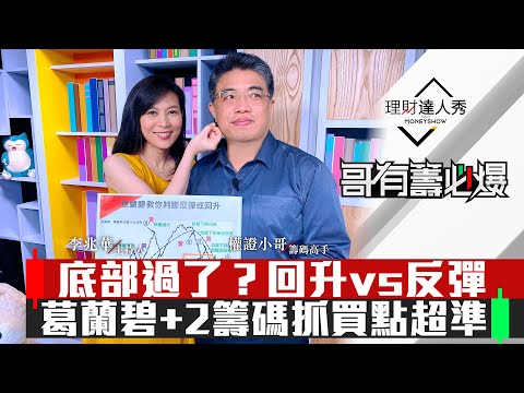 【哥有籌必爆】第7集！｜大盤反彈vs回升？小哥版葛蘭碧八法+2籌碼！抓買點超準｜李兆華、權證小哥《理財達人秀》2020.03.26