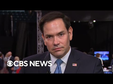 Sen. Marco Rubio on Trump's debate performance, what he considers "core issue" of election