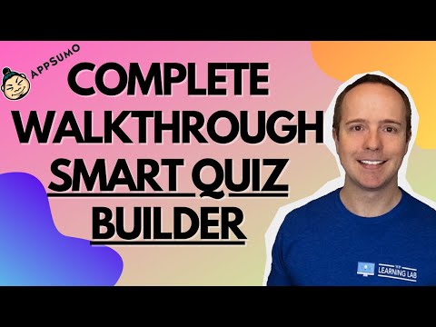 Smart Quiz Builder on Appsumo - Thorough Walkthrough & Review of this LTD
