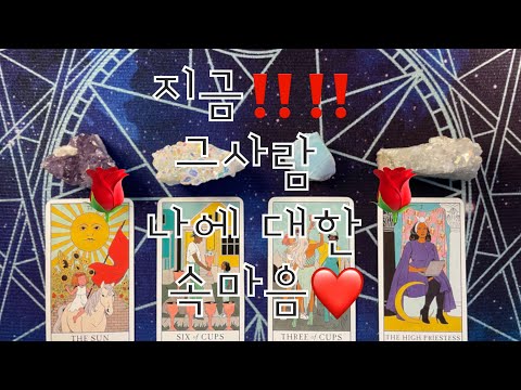 타로- 지금!!! 그사람 나에 대한 속마음!!!