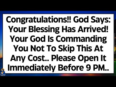 🧾CONGRATULATIONS!! GOD SAYS, YOUR BLESSING HAS ARRIVED! YOUR GOD IS COMMANDING YOU NOT TO SKIP..