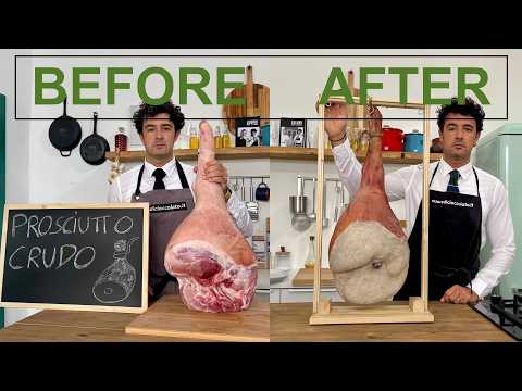 How to make Prosciutto Crudo (Dry Cured Ham or Parma Ham) - Step by Step Curing Method