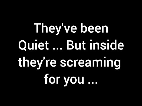 🫣 They've Been Quiet... But Inside They're Screaming for You 💥💔