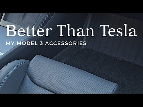 My Tesla Model 3 Upgrades: These Are The Floor Mats You Want