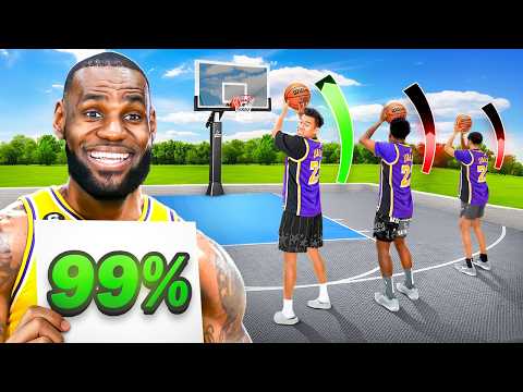 Beat LeBron's Shooting Percentage, Win his Jersey!