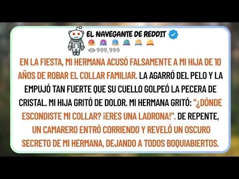 En La Fiesta,Mi Hermana Agarró El Cabello De Mi Hija Y La Empujó Con Fuerza Hacia Una Pecera De Vidr