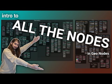 Intro to ALL THE NODES | Blender Geometry Nodes