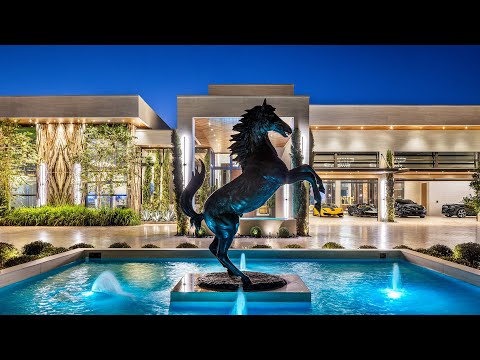 Look inside the Ferrari-inspired mansion that sold for a record-breaking $50.5 million