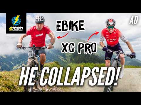 I Raced An XC World Champion & My eBike Nearly Broke Him!