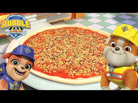 Mmmmmm, Pizza! | Rubble and Crew | Cartoons for Kids