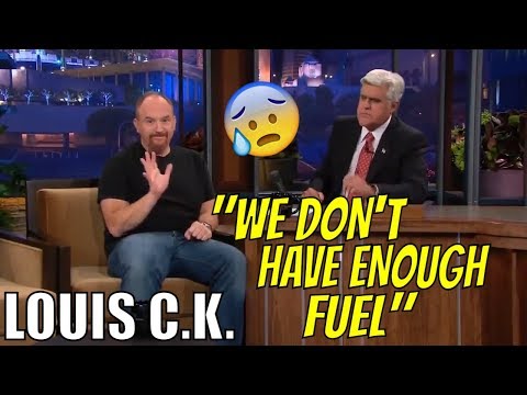 Louis CK on Jay Leno - Airplane - Full Interview