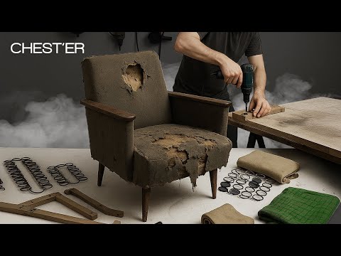CHEST'ER furniture restoration armchair