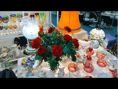 Роскошные предметы на блошином рынке в Москве | Антиквариат | Тишинка | Винтаж | Фарфор | обзор