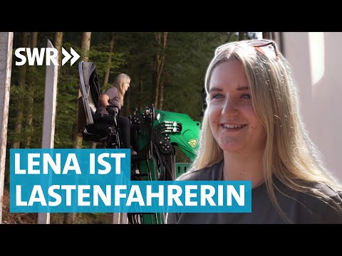 Als Frau in der Waldarbeit? Dieser Holztransport kann gefährlich werden