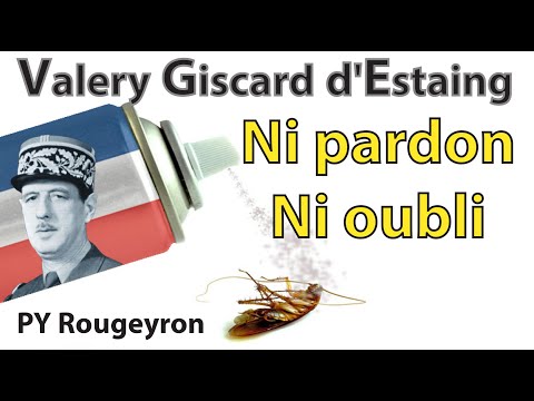 Pierre-Yves Rougeyron : Giscard, ni pardon ni oubli.