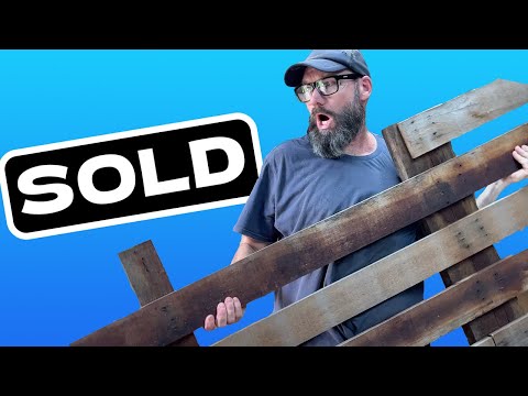 Turning 40 skateboards and pallets into $1000