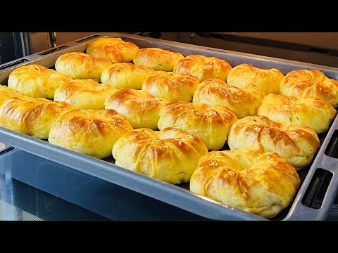 Kак же это вкусно 2 яйца стакан кефира 3 стакана муки В магазине таких не купить Выпечка с картошкой