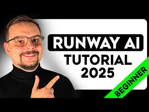 Runway AI Tutorial 2025 | New Updates | How to Use Runway - For Beginners