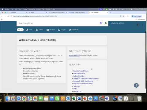 Introduction to Your Library Account and Services (2025)