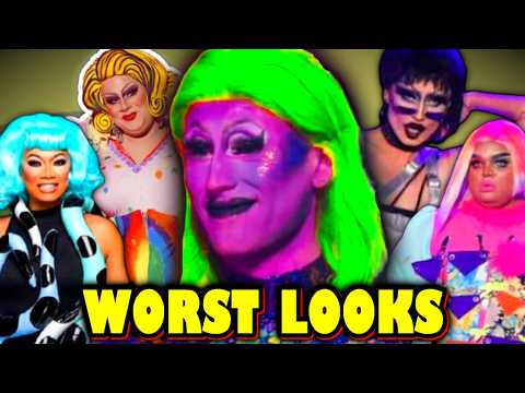 Ranking The WORST Runway Looks In DragRace Herstory