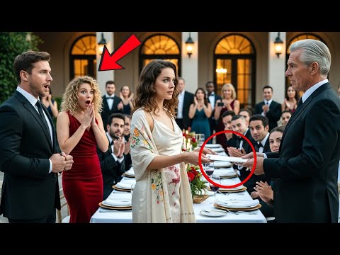 La amante acosó a la esposa en la reunión — hasta que el suegro reveló al dueño de la mansión