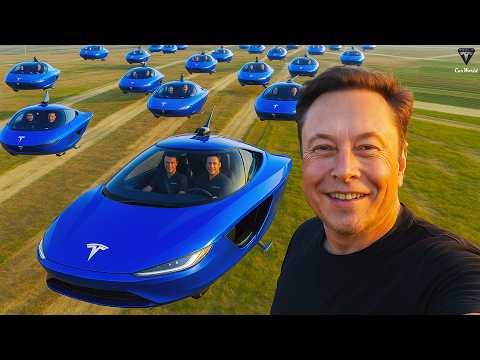 $6,789 Tesla Flying Car FINALLY Coming In 2026 At Giga Texas! Nobody Told You What's Inside!