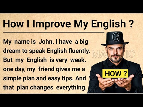 Learn English Through Stories || If you really want to Improve English Then Watch This video || 